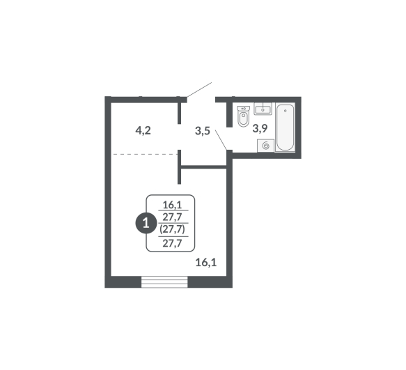 План квартиры