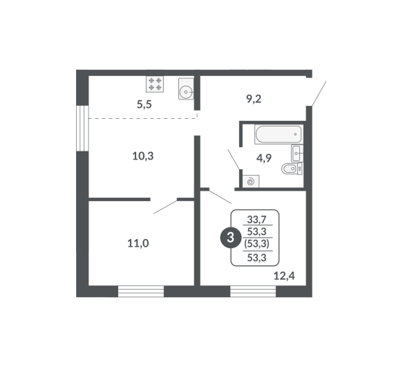 План квартиры