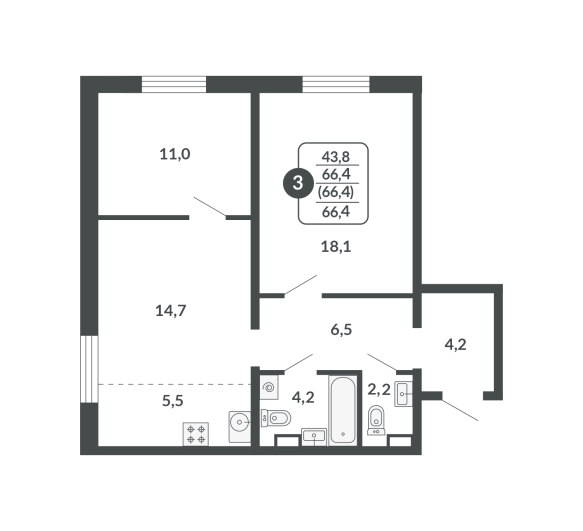 План квартиры