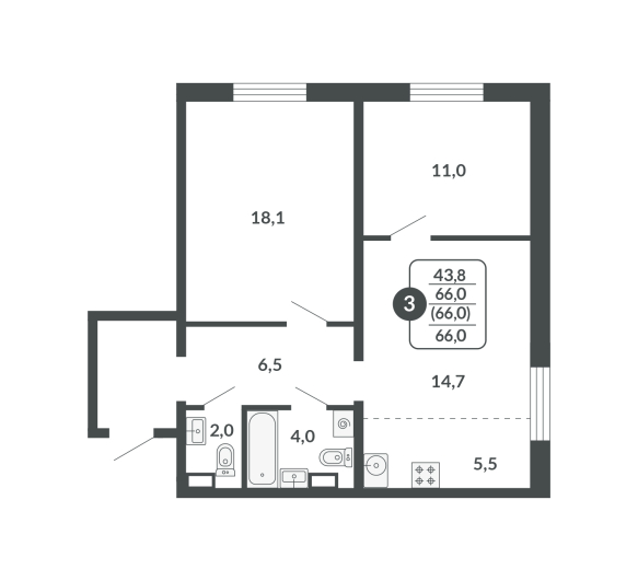 План квартиры