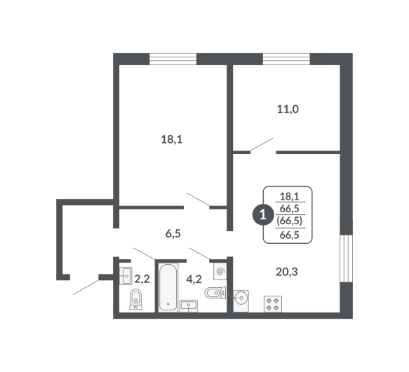 План квартиры